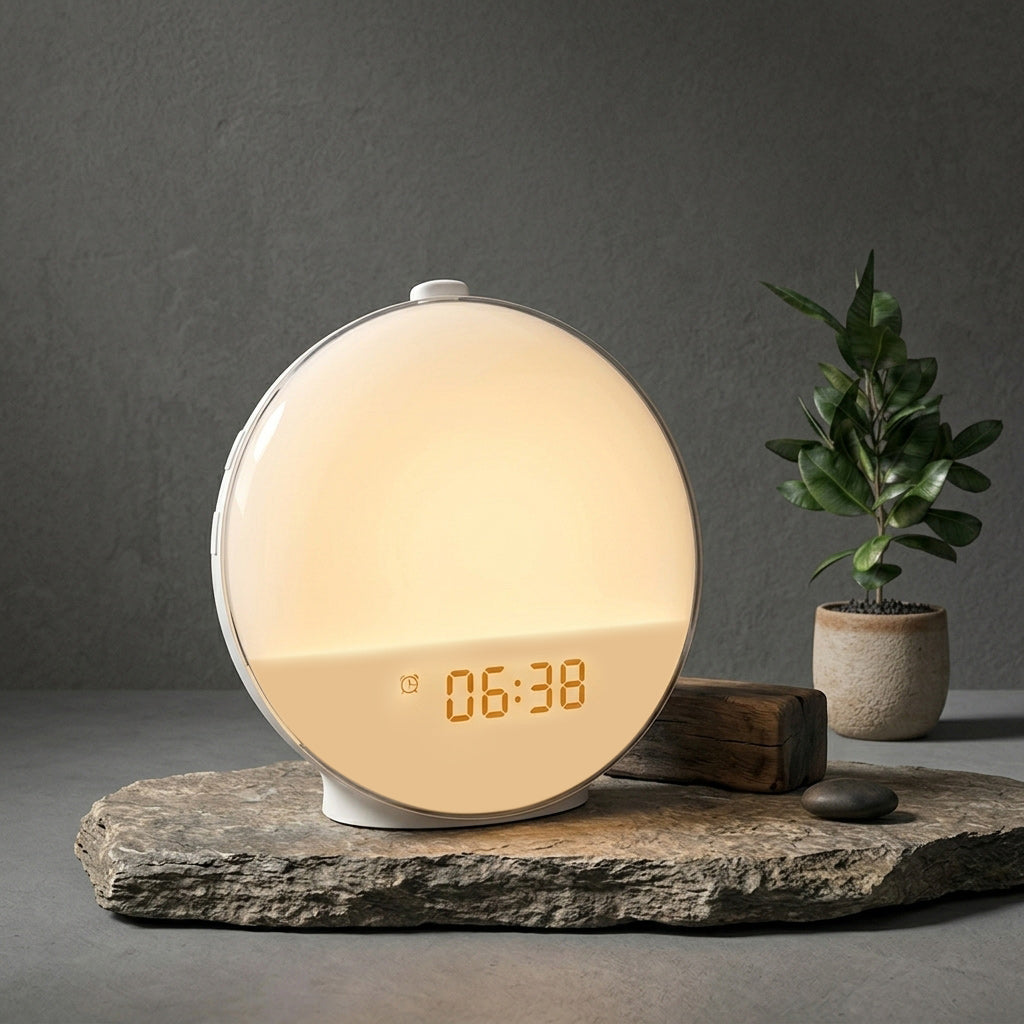 SUNRAY — Réveil Simulateur d'Aube & Aide au Sommeil